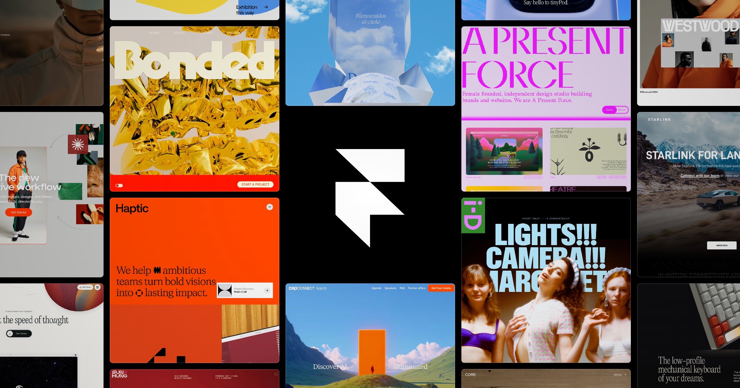 Framer homepage preview