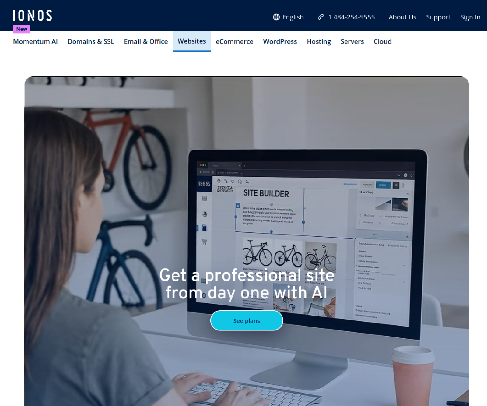 IONOS Website Builder website preview